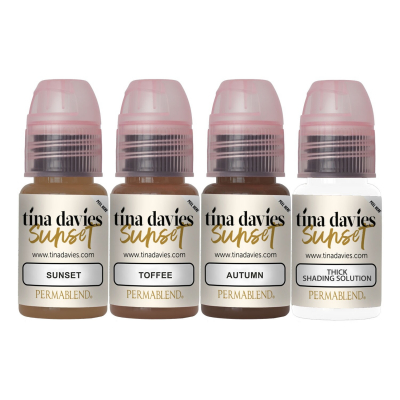 Perma Blend - Tina Davies Sunset Set - Komplettset 4 x 15ml