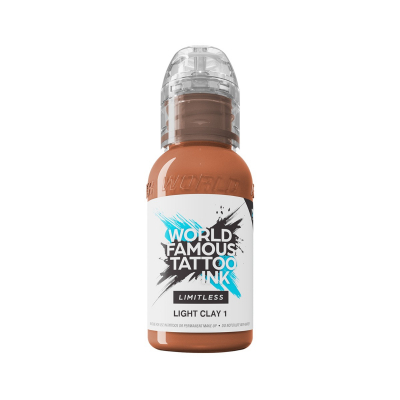 World Famous Limitless Tattoofarbe - Light Clay 1 30ml