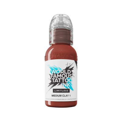 World Famous Limitless Tattoofarbe - Medium Clay 1 30ml