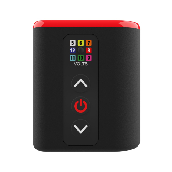 FK Irons Darklab: Airbolt Mini-RCA-Akku - Schwarz