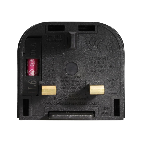 BCA - EU (2-polig) zu UK 3A Adapterstecker