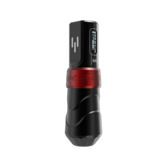 FK Irons Flux Max mit 2x PowerBolt II - 4,0 mm Hublänge - Yomico Red/Black