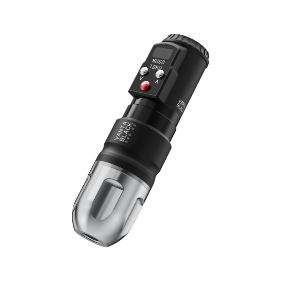 Musotoku Mercury - Vanta Black Wireless Tattoo Maschine - 3,8mm
