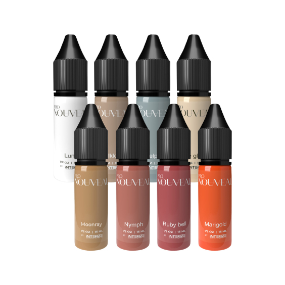 Pro Nouveau Pigments - Nipple Fairy Second Story Set mit 8x 15ml