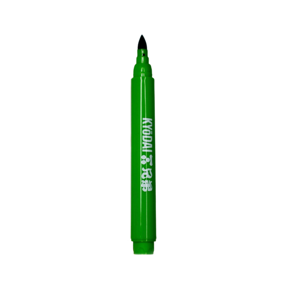 5er Packung mit Kyodai Firm Tip Brush Pen - Midori Green