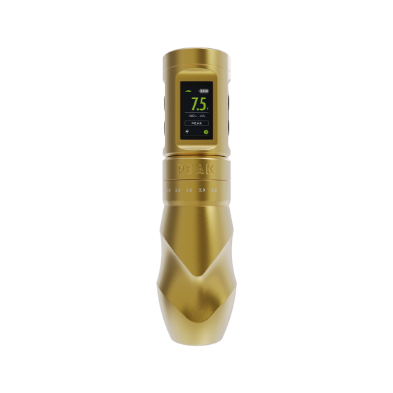 Peak Solice Pro V2 Kabellose Tattoomaschine - Matte Gold