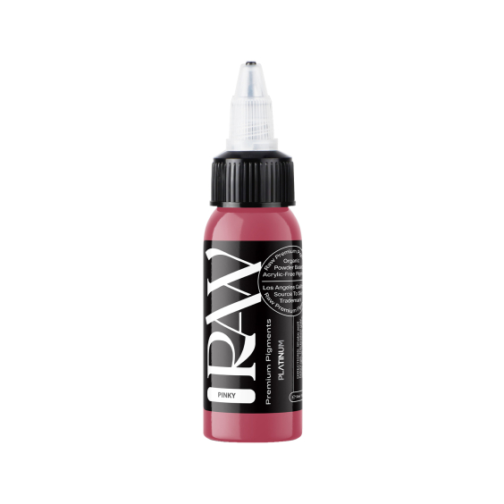 Raw Pigments Platinum - Pinky Tattoo Ink - 30ml